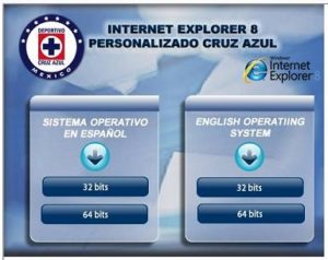 Internet Explorer Cruz Azul
